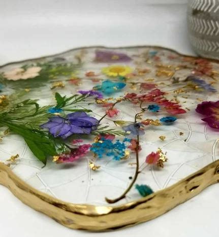 Image result for Resin Flower Coaster Tutorials