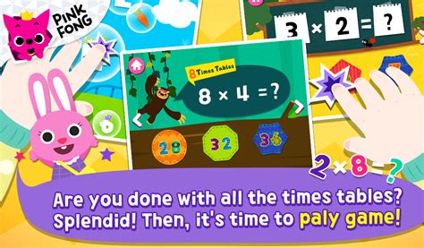 PINKFONG! Fun Times Tables: Toddler Math, Songs, Counting, Games:Amazon ...