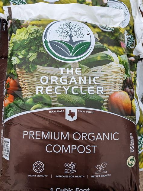 Organic Compost - 1 cu. ft. - Dallas Stone Yard and Landscape Supply ...