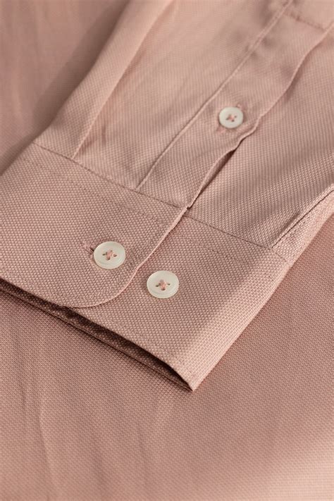 Buy Men's Easy Iron Pink Slim Fit Shirt Online | Snitch – SNITCH