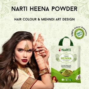 NARTI henna powder for hair growth | mehendi powder for hair care ...
