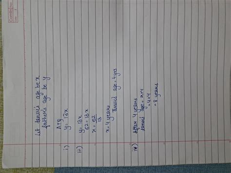 ) tanvi’s father’s age is thirteen times her age. her father’s age is ...