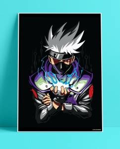 YAA - Naruto : Kakashi New Premium Design Anime Series Poster 15 (12 ...