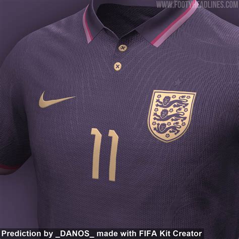 Nike England Euro 2024 Auswärtstrikot-Vorhersage basierend auf geleakten Farben - Nur Fussball