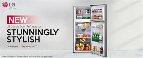 LG 446 L 1 Frost-Free Smart Inverter Double Door Refrigerator (GL ...
