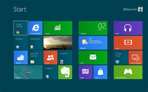 Image result for Windows 8 Preview Start Menu