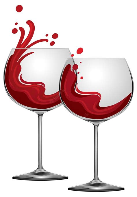 Wine Glass Clip Art Red at Lola Goll blog