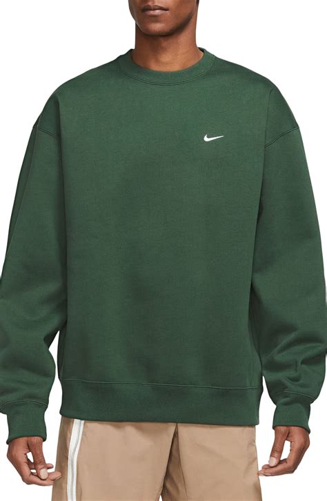 Nike Solo Swoosh Oversize Crewneck Sweatshirt | Nordstrom | Crewneck ...