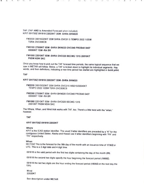 Image result for Metar Decoder