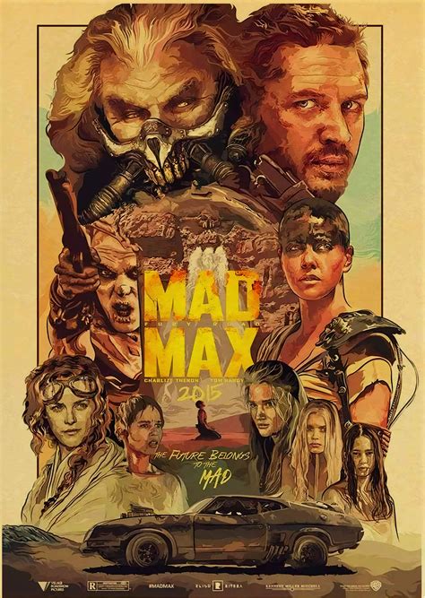 Mad Max Fury Road Movie Silk Poster 20"x13" Art Wall Decor 014 Best ...