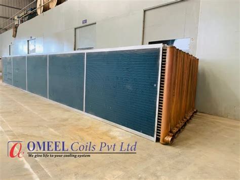 Fin & Tube Heat Exchanger Coils - Copper Fins AHU Cooling Coil ...