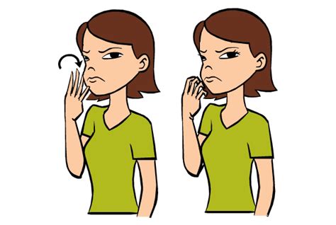 Image result for Sign Language Angry