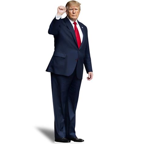 6 Feet Donald Trump Stand Up Cardboard Cutout Life Size | Desertcart INDIA