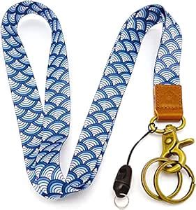 Happy Monkey Neck Lanyard Key Chain Holder/ID Badges Holder/Mobile ...