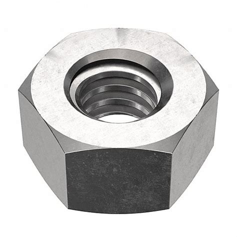 Std Hex, 1/2"-10 Thread, Hex Nut - 33P195|HXNTSSR1210 - Grainger
