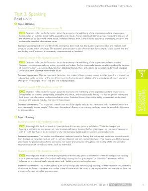 Pte General Sample Test Pdf - Fill Online, Printable, Fillable, Blank ...