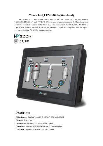 WECON HMI Install Manual - Wecon Technology Co.Ltd - PDF Catalogs ...