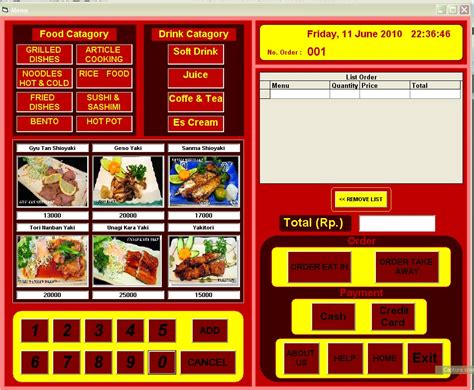 Simple Food Menu Phone App Visual Basic 的图像结果