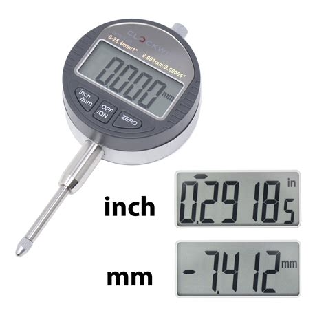 Snapklik.com : Digital Indicator, DITR-0105 0-1 Inch/254mm, 0.00005 ...
