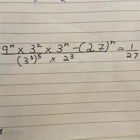 Simplify the given equation with step-by-step solution - Brainly.in