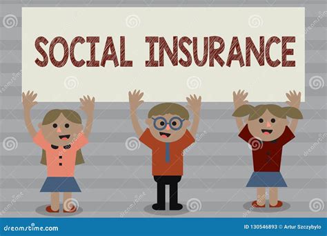 Word Writing Text Social Insurance. Business Concept for Protection of ...