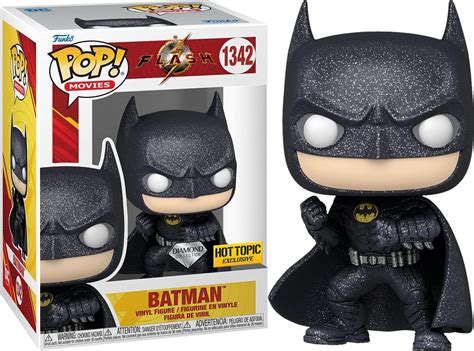 Amazon.com: Funko Pop The Flash Batman Diamond Hot Topic Exclusive ...