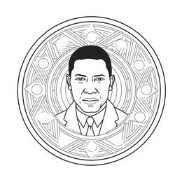 Pioneering Garrett Morgan For Kids - Coloring Page