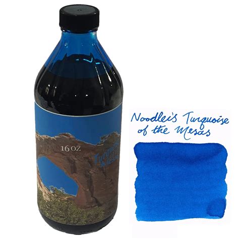 Noodler's Ink Bottle (Turquoise of the Mesa - 475 ML) 19840 – PEN PLANET