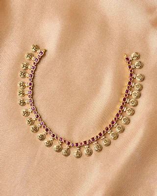 antique-lakshmi-ruby-stone-necklace – Dvaar