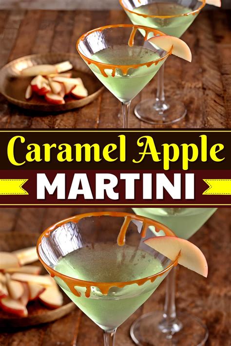 Caramel Apple Martini (Easy Recipe) - Insanely Good