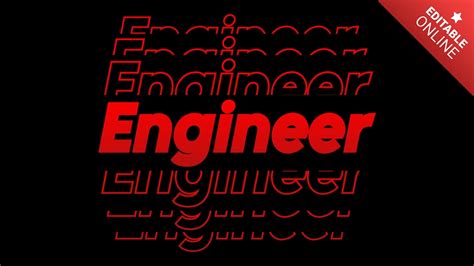 Image result for Engineer Text Effect