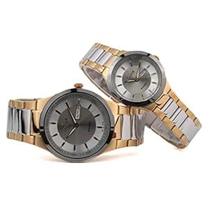 Buy Sveston Grey Dial Couple Watch at Amazon.in