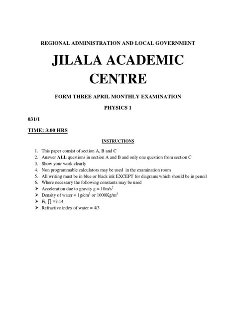 Image result for Form Three Topic