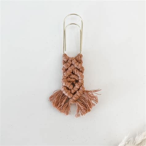 Image result for Macrame Paperclip Bookmark Patterns