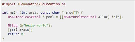 Objective-C Code 的图像结果