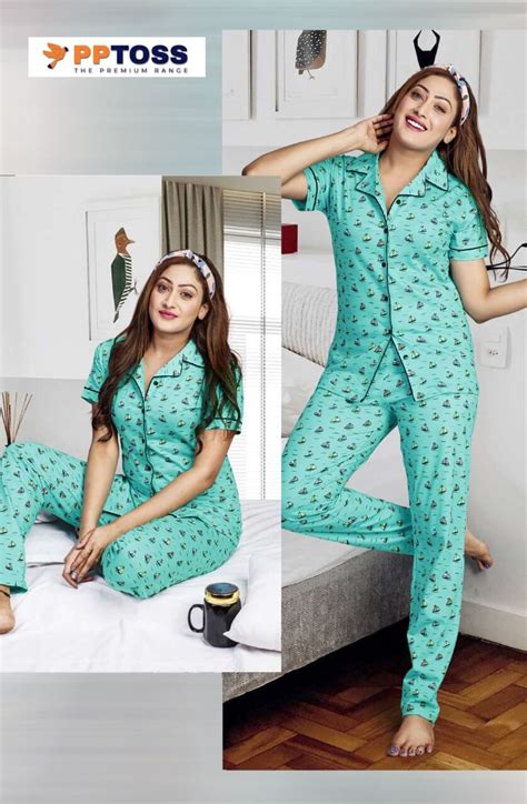 Pptoss 2194 Night Suit Stylist Cotton Night Suit Catalog