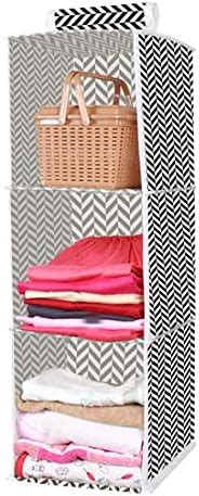 PrettyKrafts Clothes Hanging 3 Shelf Organizer, Wall Hanging Organiser ...