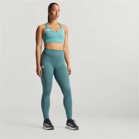 adidas Adizero Essentials Full Length Leggings - Green | adidas India