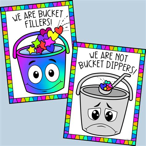 Bucket Filler Bucket Dipper Anchor Chart at Victoria Gregory blog