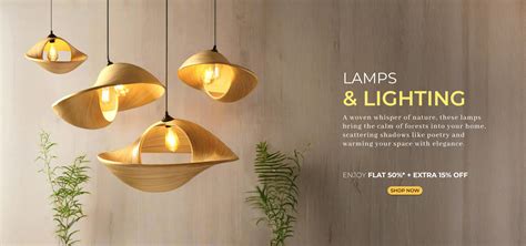 Bamboo Cane Lampshades | Bamboo Lampshade - Bamboo Lamp – Habere India