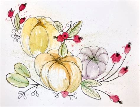 Paint Autumn Leaves and Berries with Jean Palmer, Barton Grange Garden ...