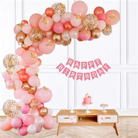 Pink theme Birthday Decoration Kit for Girls