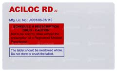 Aciloc RD 20 Tablet: Relief from Acid Reflux and Stomach Issues