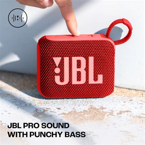 Buy JBL Go 4, Wireless Ultra Portable, Pro Sound,Water & Dust Proof 4.2 ...