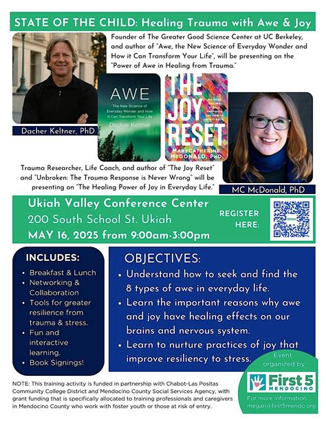 State of the Child - Healing Trauma with Awe & Joy, Ukiah Valley ...