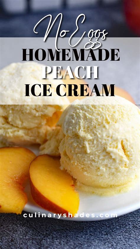 Peach ice cream recipe – Artofit