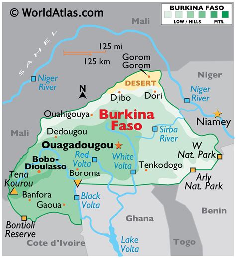 Burkina Faso Maps & Facts - World Atlas