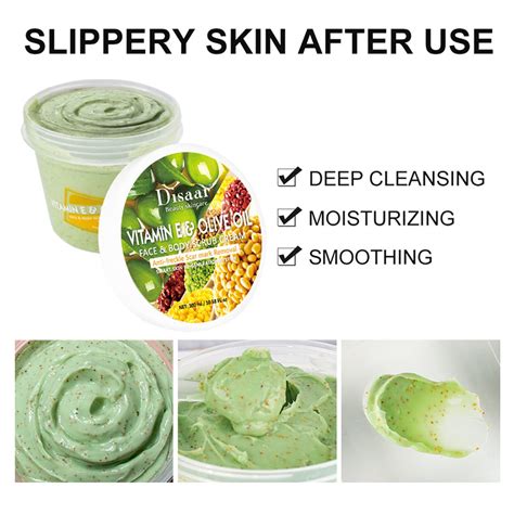 Buy DISAAR BEAUTY Vitamin E Olive Oil Face Body Neck Scrub Cream Anti ...