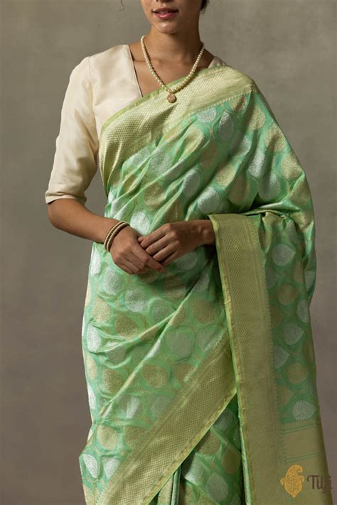 Pure Handwoven Banarasi Sarees Page 7 - Tilfi