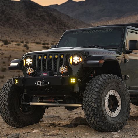 Baja Designs® DOT LP6 Headlight Kit (Amber DRL) for Jeep Wrangler JL / Gladiator JT
